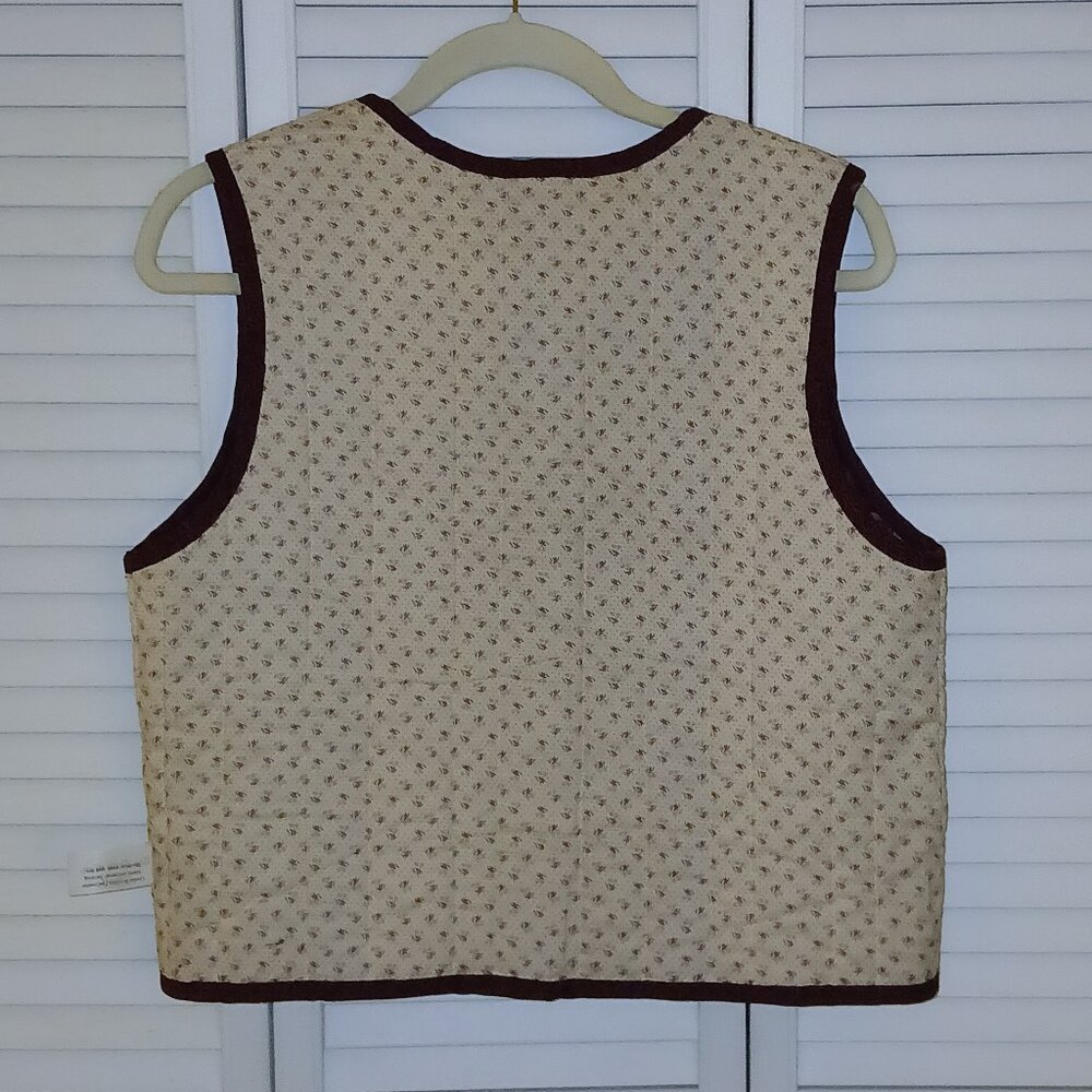 Hand Crafted Patchwork Vest - Multicolor - image 6